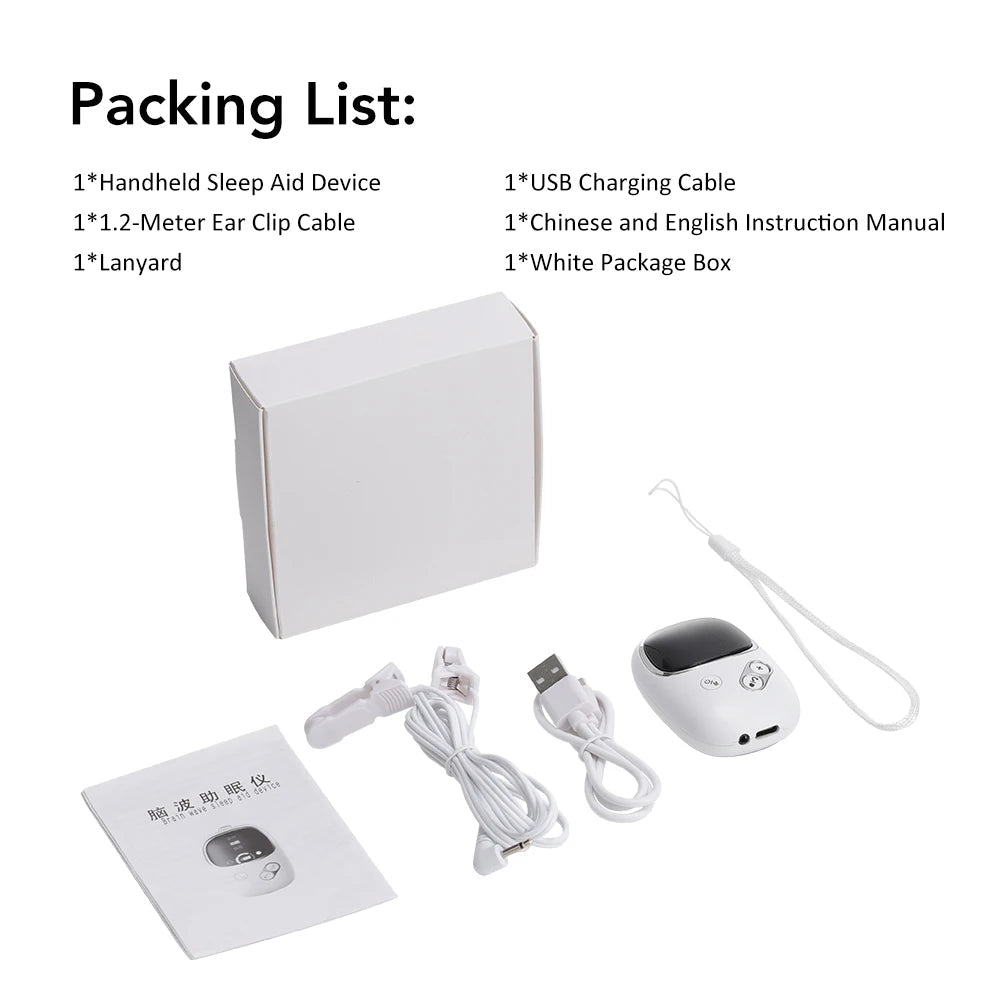 10 Modes Sleep Aid Device Microcurrent CES Sleeping Instrument Insomnia Anxiety Depression Machine Fast Sleeping Health Care - Better World Today