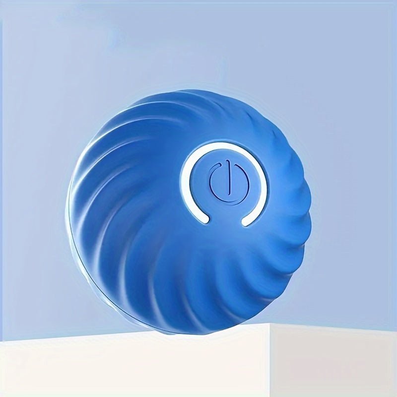 1pc Rechargeable Gravity - Defying Pet - Friendly Fun Interactive Rolling Ball Toy with Lithium - Polymer Battery, Durable Plastic Material for Endless Entertainment and Exercise - Better World Today