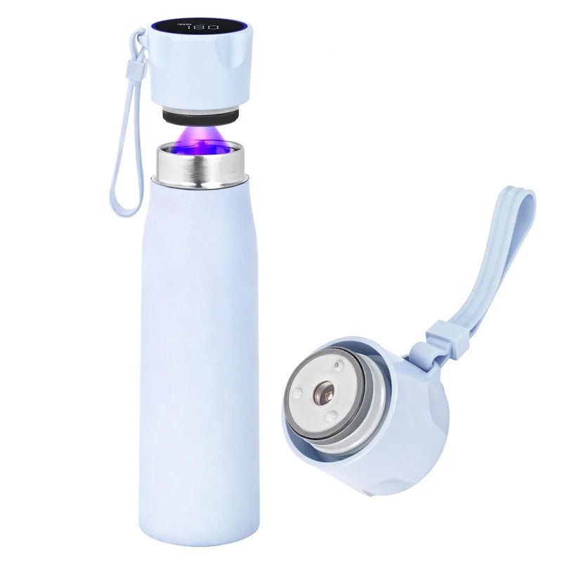 2025 New Digital Smart Water Bottle Ultraviolet Self - Cleaning Portable Vacuum Cup Touch Screen Thermos Cup With Temperature - Better World Today