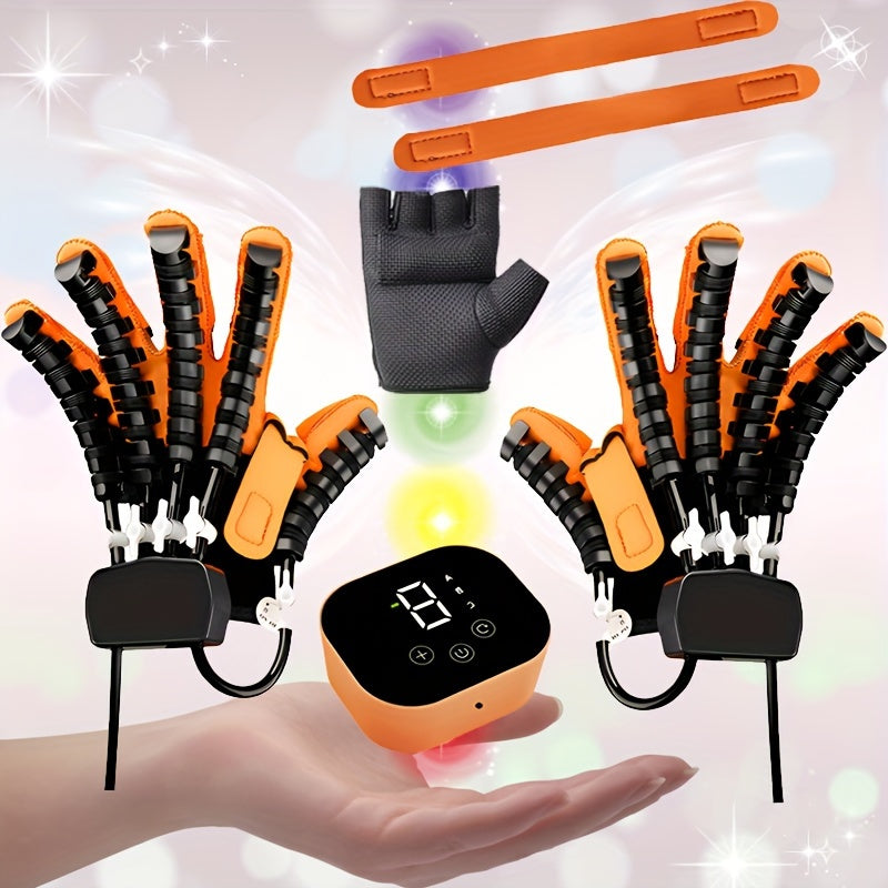 Upgraded Rehabilitation Robot Gloves For Manipulator Hands For Patients With Hemiplegia, Paralysis, Arthritis, And Stroke, Finger Rehabilitation Trainers, Finger Physical Therapy Training Gloves