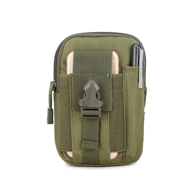 Men's Tactical Slim Fanny Pack - High Quality Oxford Fabric, Adjustable Straps, Multiple Pockets for Smartphones, Wallets & Keys, Ideal for Travel, Hiking & Outdoor Sports