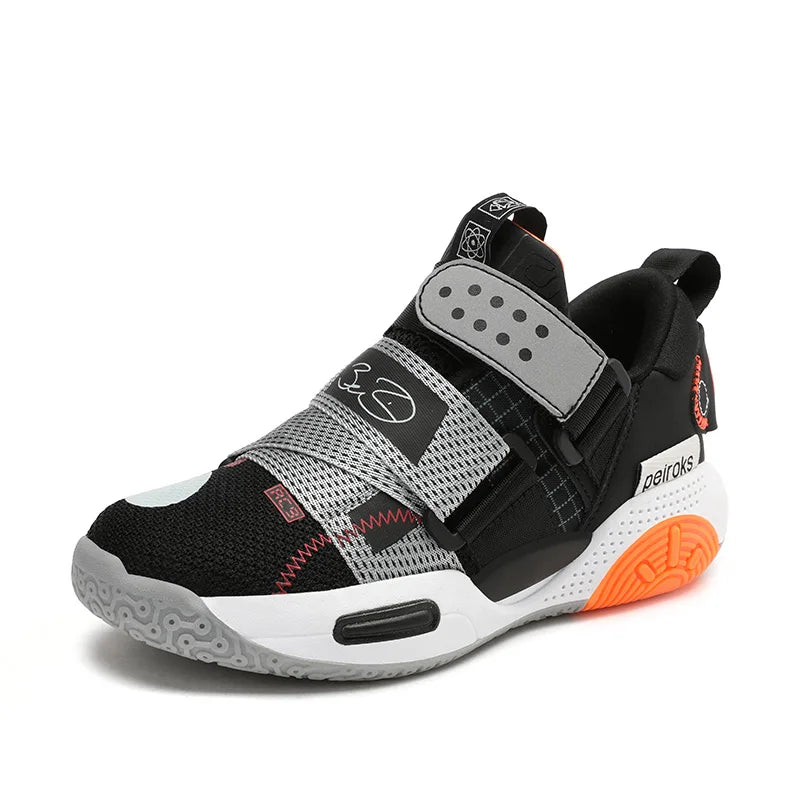 Big Boys Basketball Shoes Children Sports Shoes High Quality Kids Sneakers 2022 Men Running Tennis Children Basketball Shoes Boy