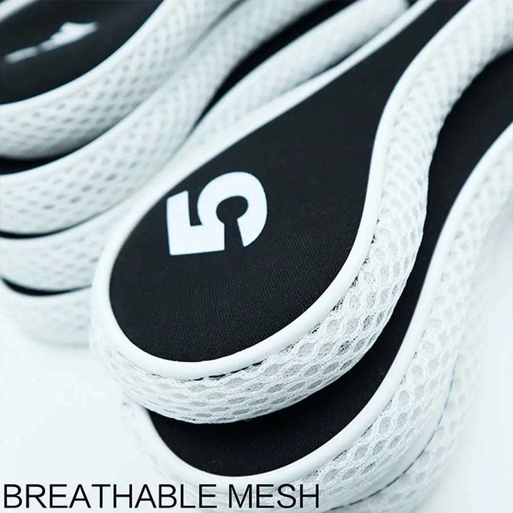 Cover Golf Putter Accessories Zipper Golf Iron Covers Set Golf Club Cover Golf Headcovers Golf Head Cover Golf Iron Headcover