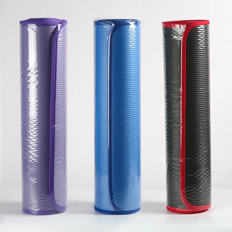 10mm Extra Thick Yoga Mats for Beginners anti-slip Exercise Mats for GYM Fitness Pilates Meditation Pads Home gym Workout Mats