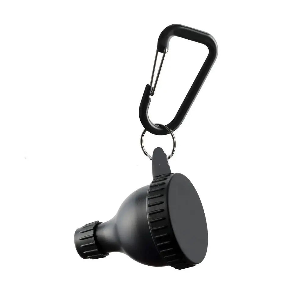 15g/50ml Protein Powder Bottle with Carabiner Leak Proof Protein Powder Container with Keychain Health Funnel Pill Case