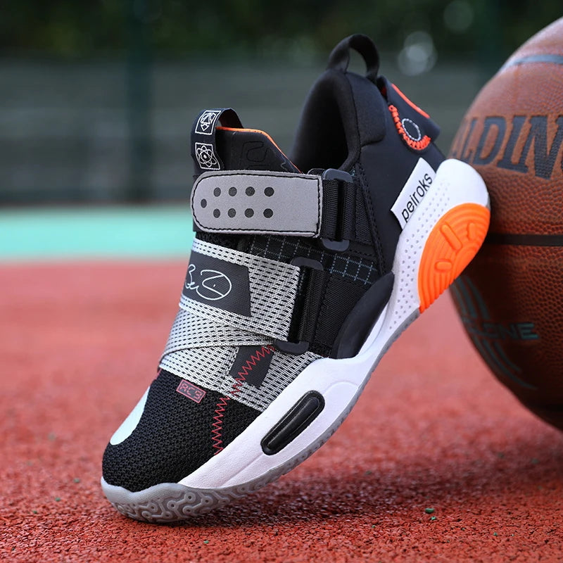 Big Boys Basketball Shoes Children Sports Shoes High Quality Kids Sneakers 2022 Men Running Tennis Children Basketball Shoes Boy