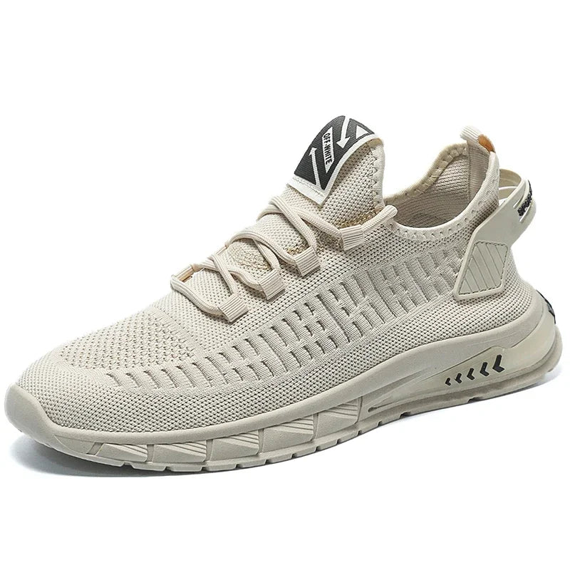 New Men's Running Shoes Fresh Breathable Outdoor Sports Shoes Large Mesh Running Shoes Sneakers Running Shoes MEN