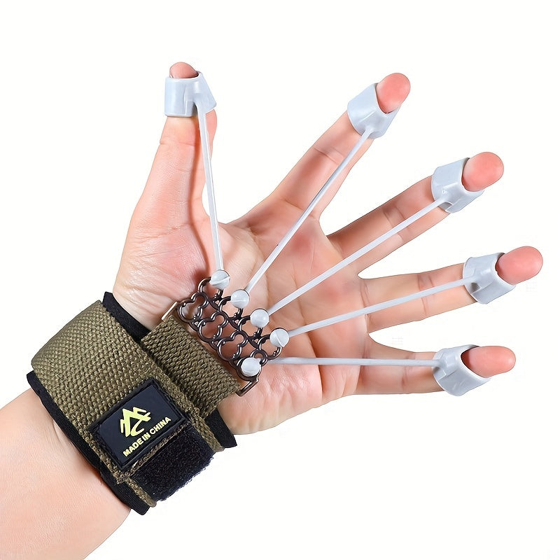 1pc Premium Hand Exercise Device - Finger Trainer & Hand Extension Trainer for Rehabilitation Training and Muscle Building
