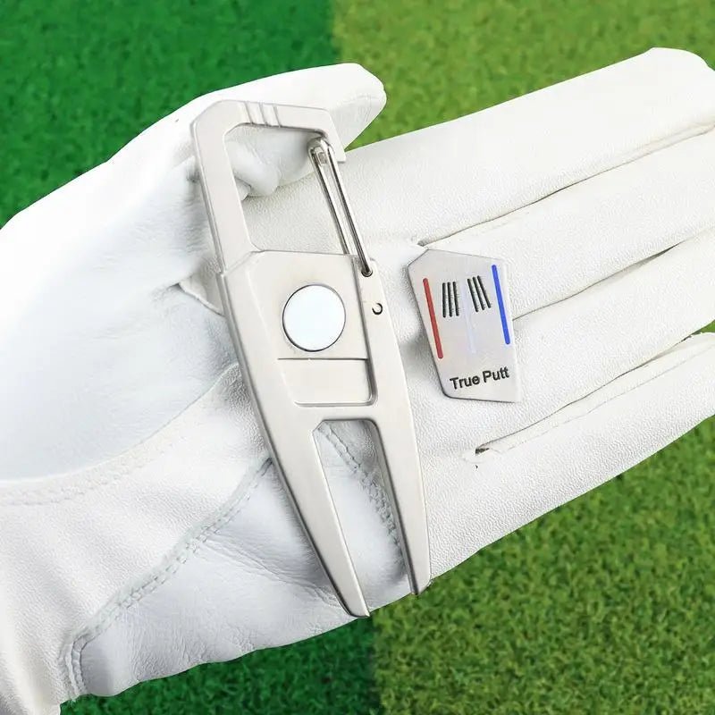 Golf Divot Tool Golf Putting Green Fork Zinc Alloy Golf Divot Repair Tool Pitch Groove Cleaner Golf Pitchforks Golf Accessories - Better World Today