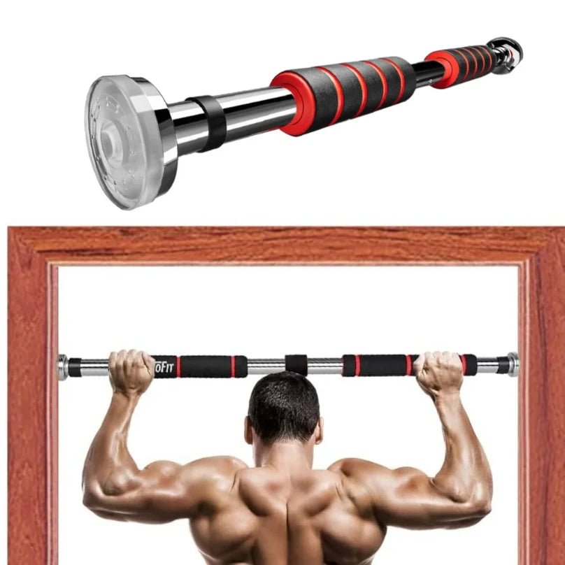Telescopic Doorway Pull Up Bar Non - Slip Chin - Up Fitness Equipment Adjustable Home Gym Strength Training Heavy Duty For Men Women - Better World Today